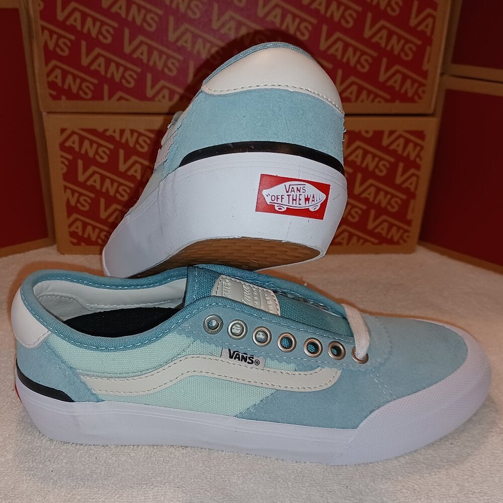 Vans Men's 5.5/Women's 7 Chima Pro 2 Aqua Haze Soothing Sea New Rare VN0A3MTIVER